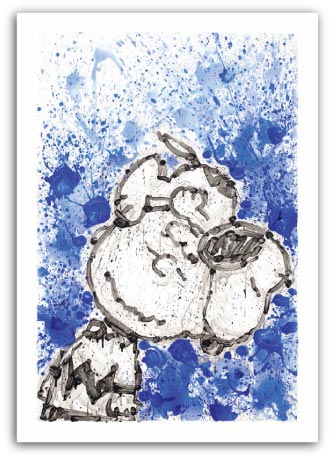 Tom Everhart Hipster Dog Dreams (AP) (Framed)